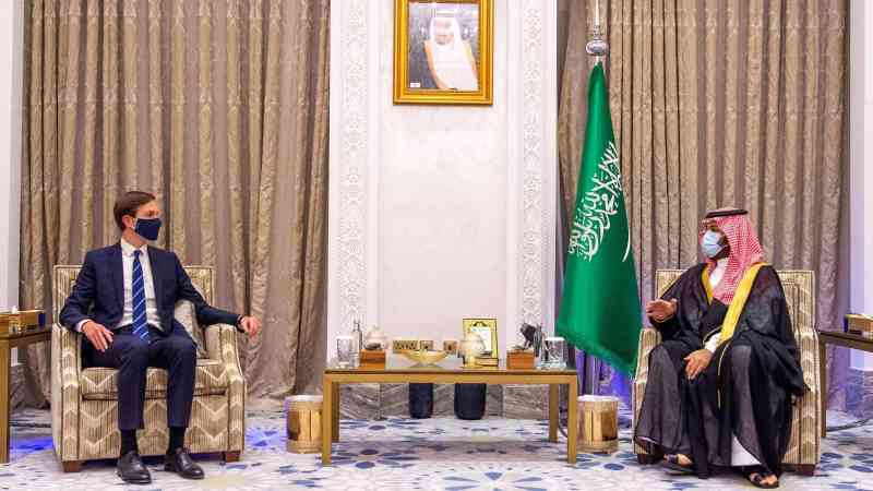 ولي العهد السعودي يبحث مع  كوشنر الاستقرار بالمنطقة