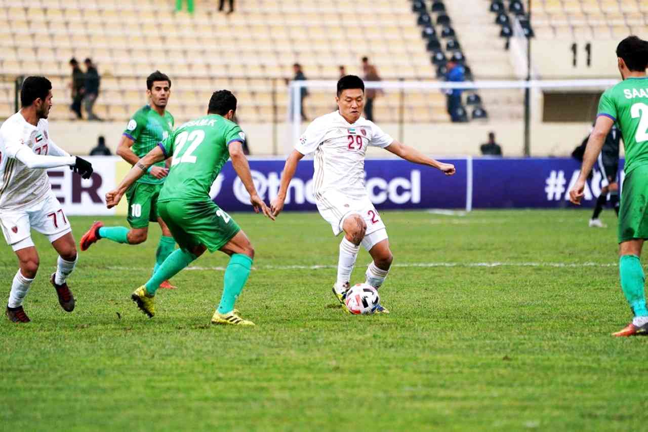 "جانب من مباراة للوحدة في «أبطال آسيا» | أرشيفية"