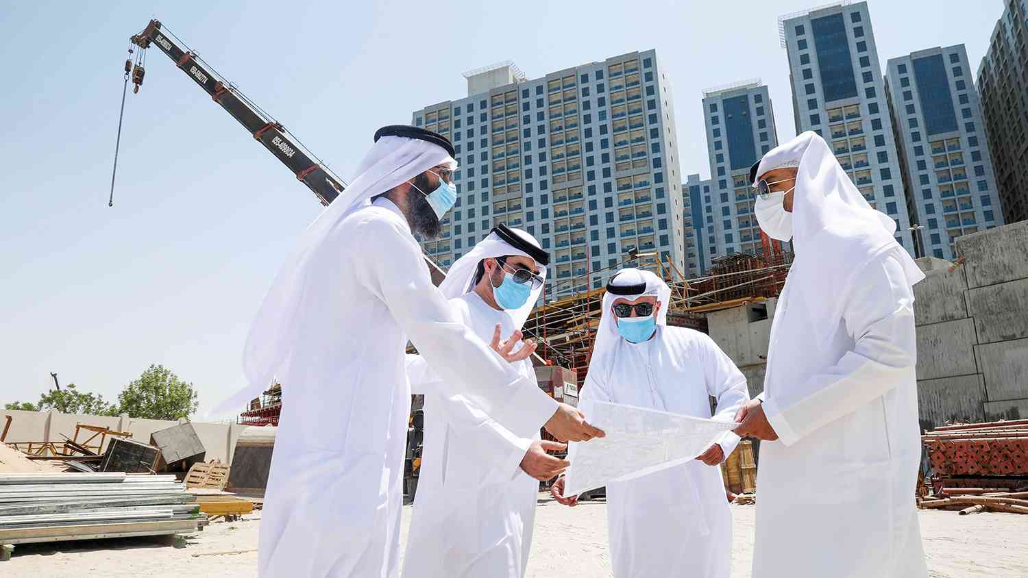 إنجاز 70% من مشروع تقاطع الراشدية بعجمان