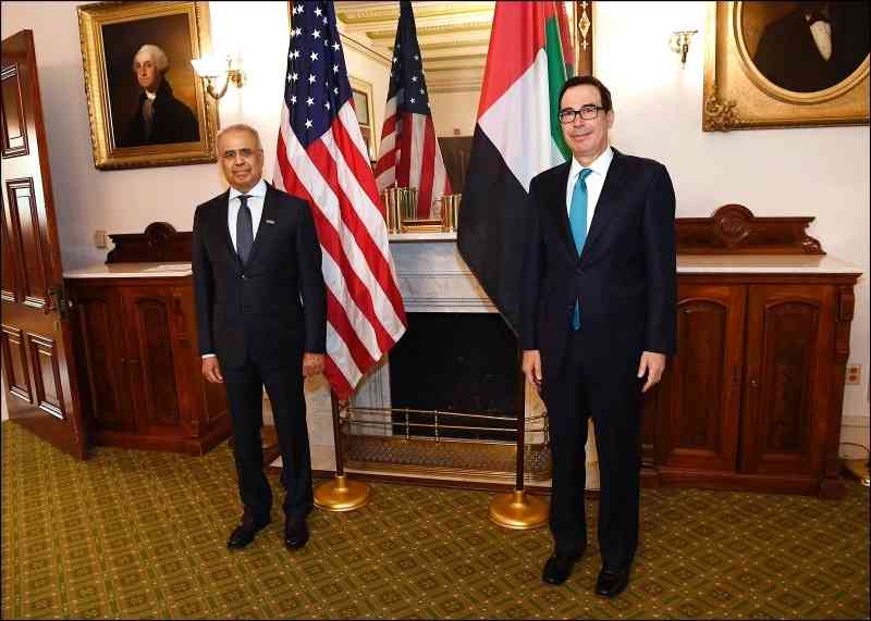 الإمارات وأمريكا تبحثان التطورات الاقتصادية بعد الجائحة