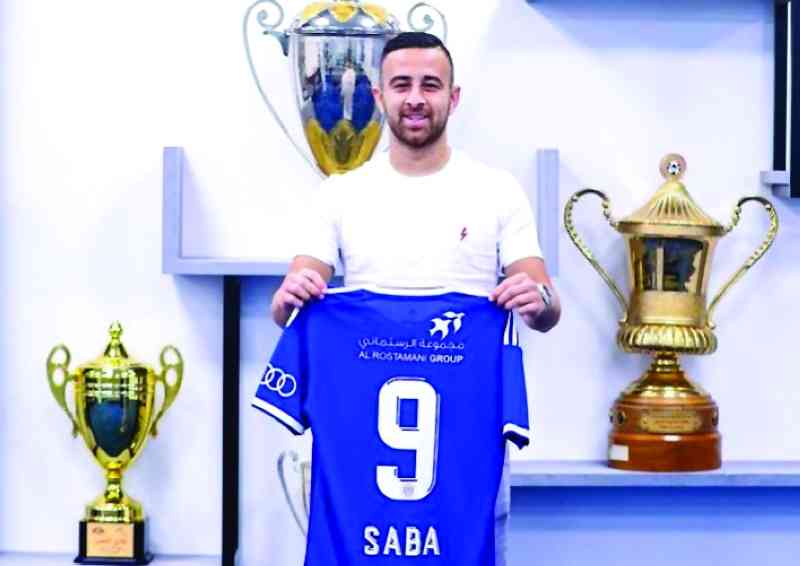 "ضياء سبع يحمل قميص النصر | البيان"