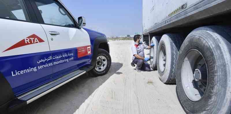 «طرق دبي» تطلق حملة تفتيشية ميدانية للتأكّد من سلامة الإطارات