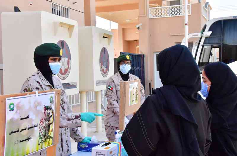 «خولة بنت الأزور العسكرية» تستقبل الدفعة  الـ 9 من متطوعات الخدمة الوطنية