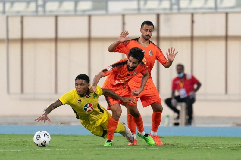 "من مواجهة فريقي عجمان وكلباء في دورة نادي الشارقة الودية | أرشيفية"