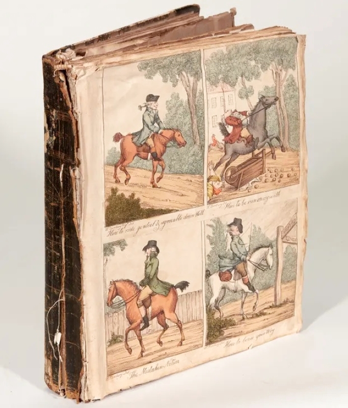 رسومات كونستابل مخبأة في كتاب منذ 200 عام