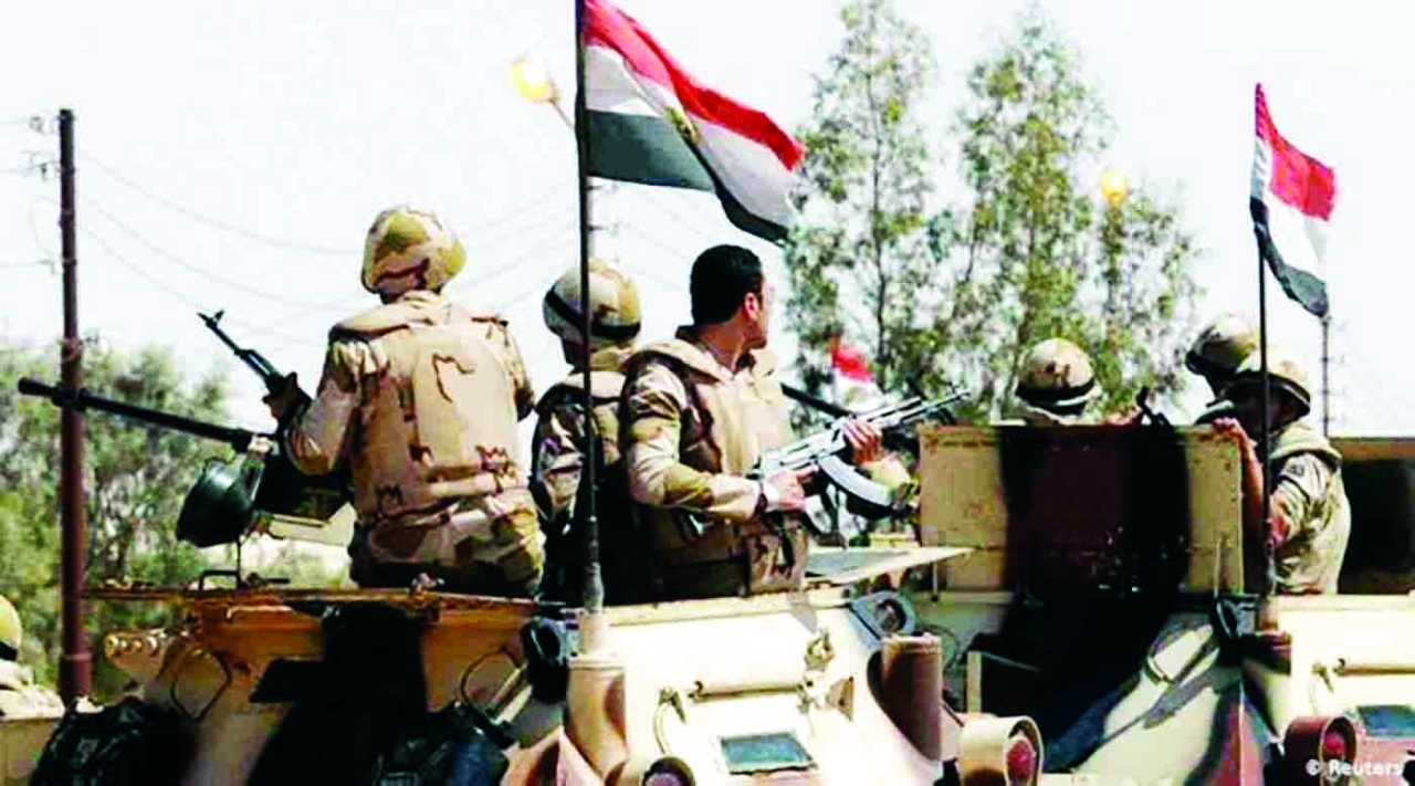الجيش المصري يعلن مقتل 40 إرهابياً في عمليات بسيناء