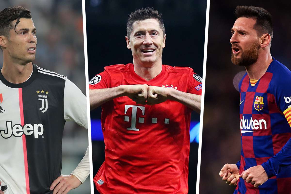 ليفاندوفسكي ينافس ميسي ورونالدو على جائزة أفضل لاعب في العالم