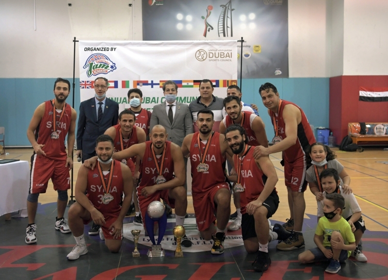 «سلة سوريا» بطل كأس دبي للجاليات
