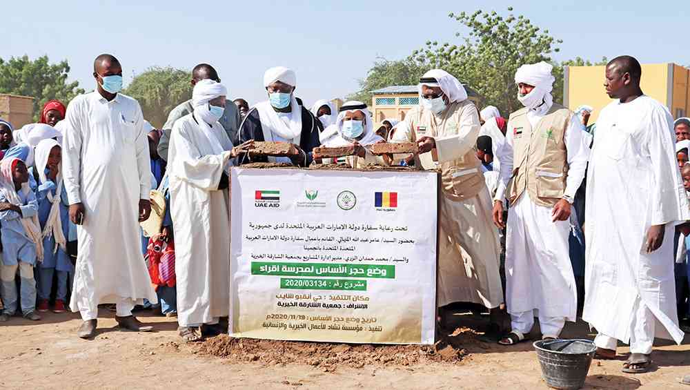 2596 مشروعاً للشارقة الخيرية خارج الدولة خلال شهرين