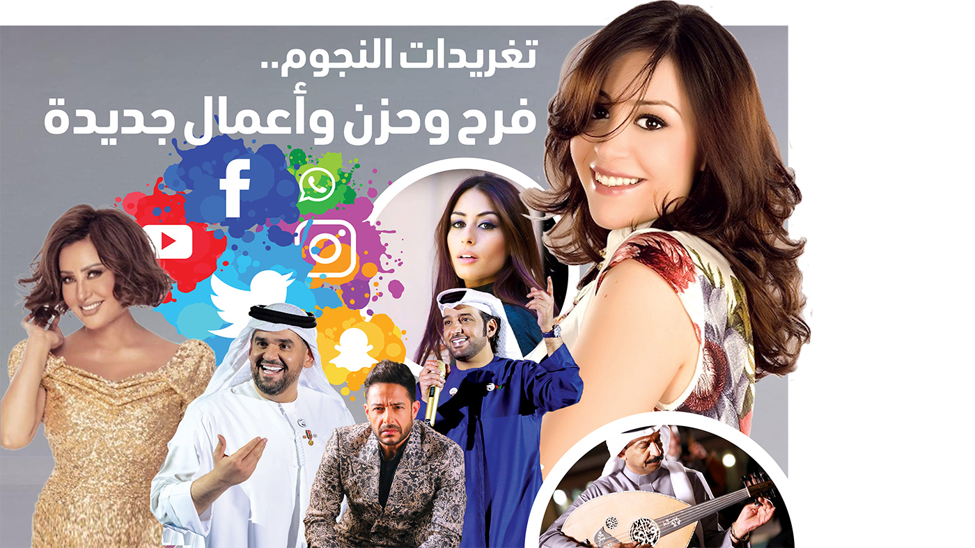 تغريدات النجوم.. فرح وحزن وأعمال جديدة