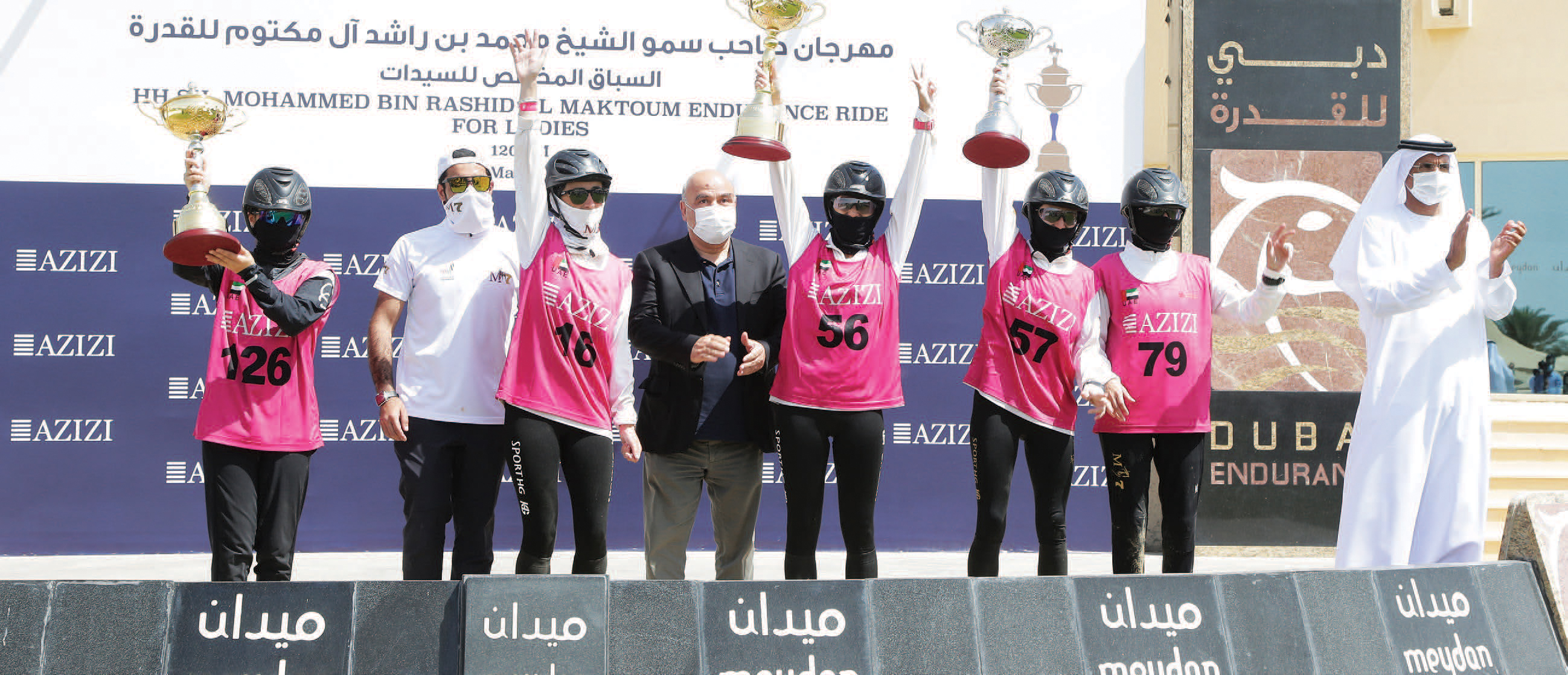 ديلفينا تهدي «M7» أول ألقاب مهرجان محمد بن راشد للقدرة