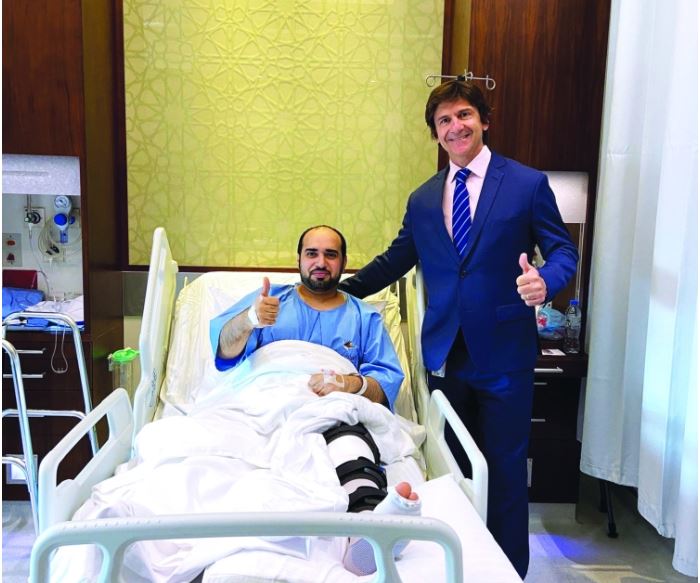 نجاح أول عملية زراعة غضروف مفصلي لمواطن في أبوظبي