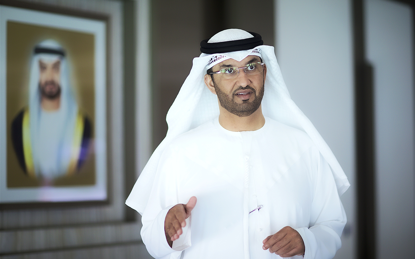 سلطان الجابر شخصية العام التنفيذية في الطاقة 2021