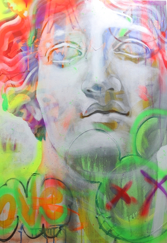 "عمل فني متميز للفنان كارلوس فالديز | تصوير: زافيير ويلسون"