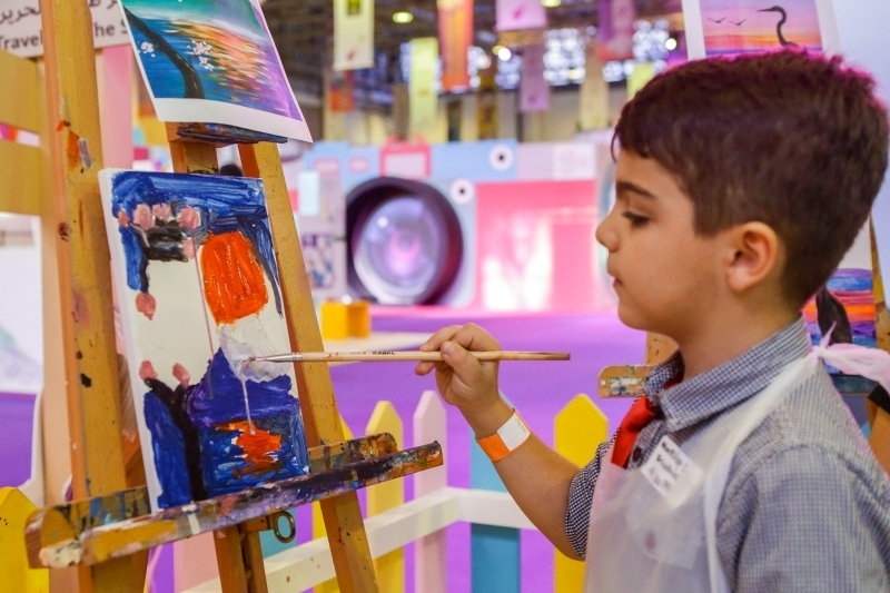 "من فعاليات مهرجان الشارقة القرائي للطفل في نسخة العام الماضي | البيان"