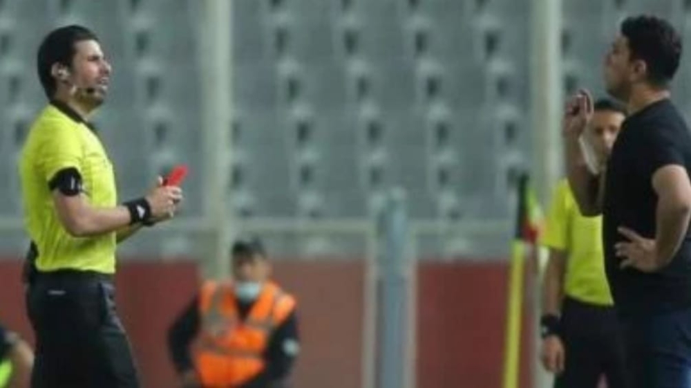إيقاف مدرب 8 مباريات في الدوري العراقي