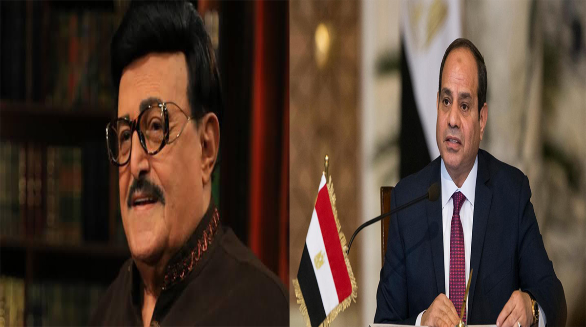 السيسي ينعى الراحل سمير غانم