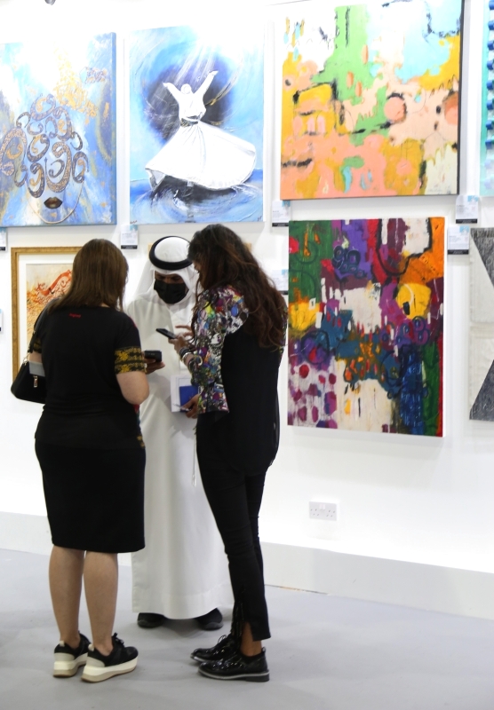 "«آرت دبي » 2021 نموذج ناجح للمزاوجة بين الجانبين | أرشيفية"