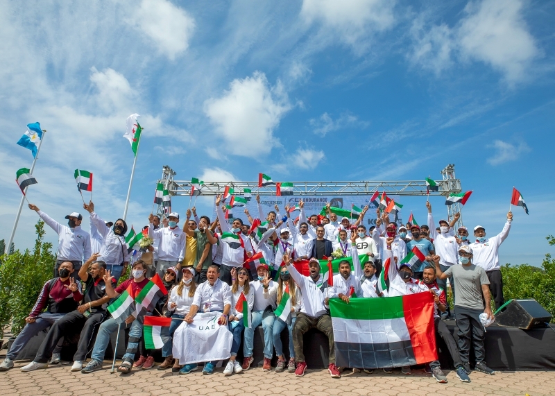 تتويج فرسان الإمارات أبطال العالم مسك ختام مونديال القدرة