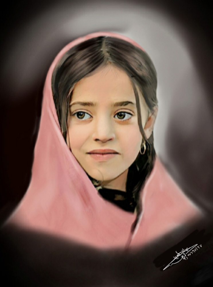 "من لوحات الفنان عبداللطيف يحيى علي المجاهد"