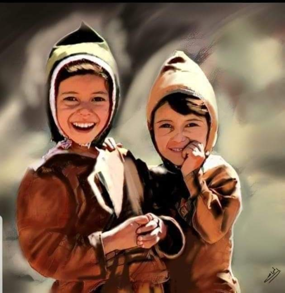 "من لوحات الفنان عبداللطيف يحيى علي المجاهد"