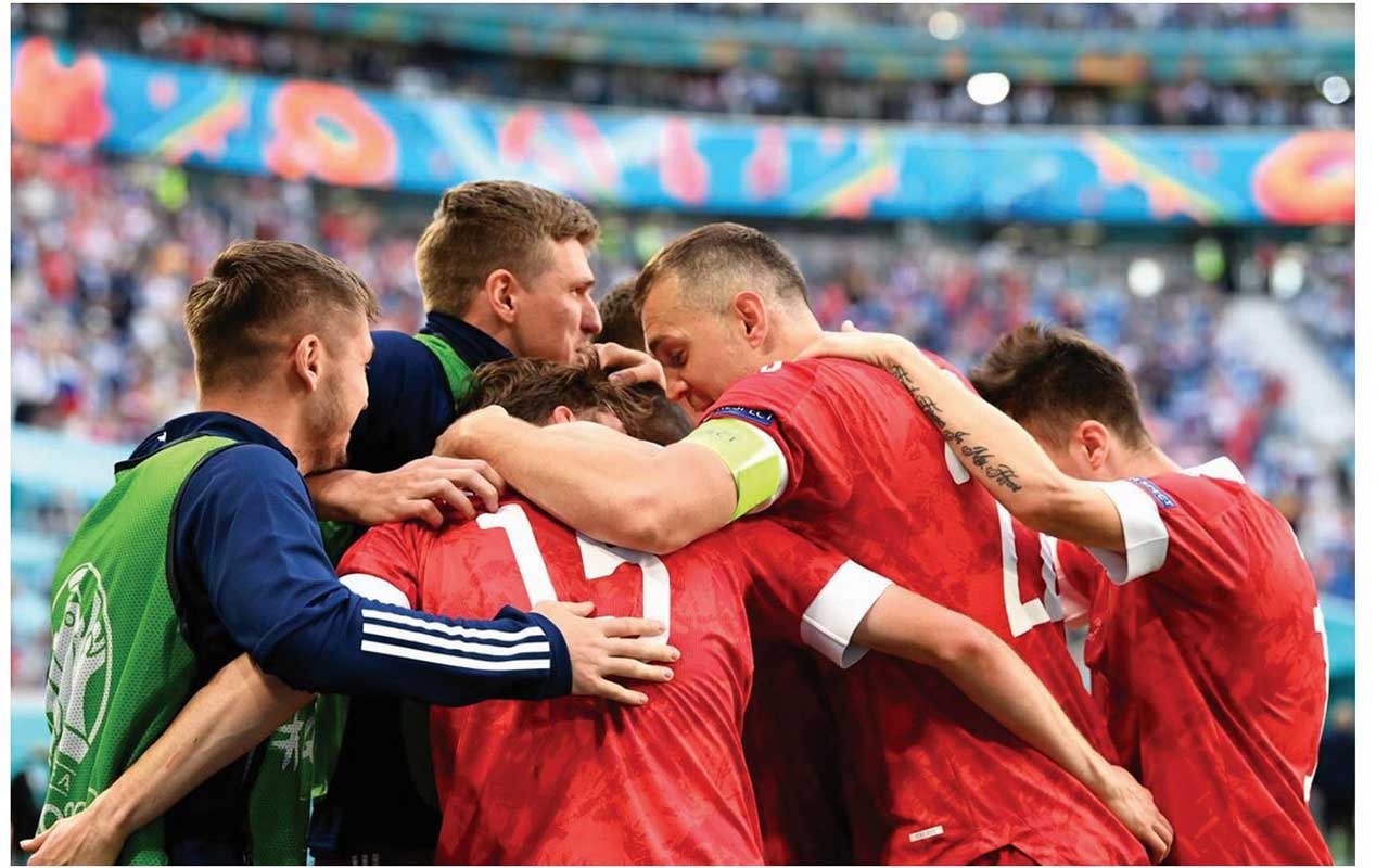 موعد مباراة روسيا والدنمارك في «يورو 2020»