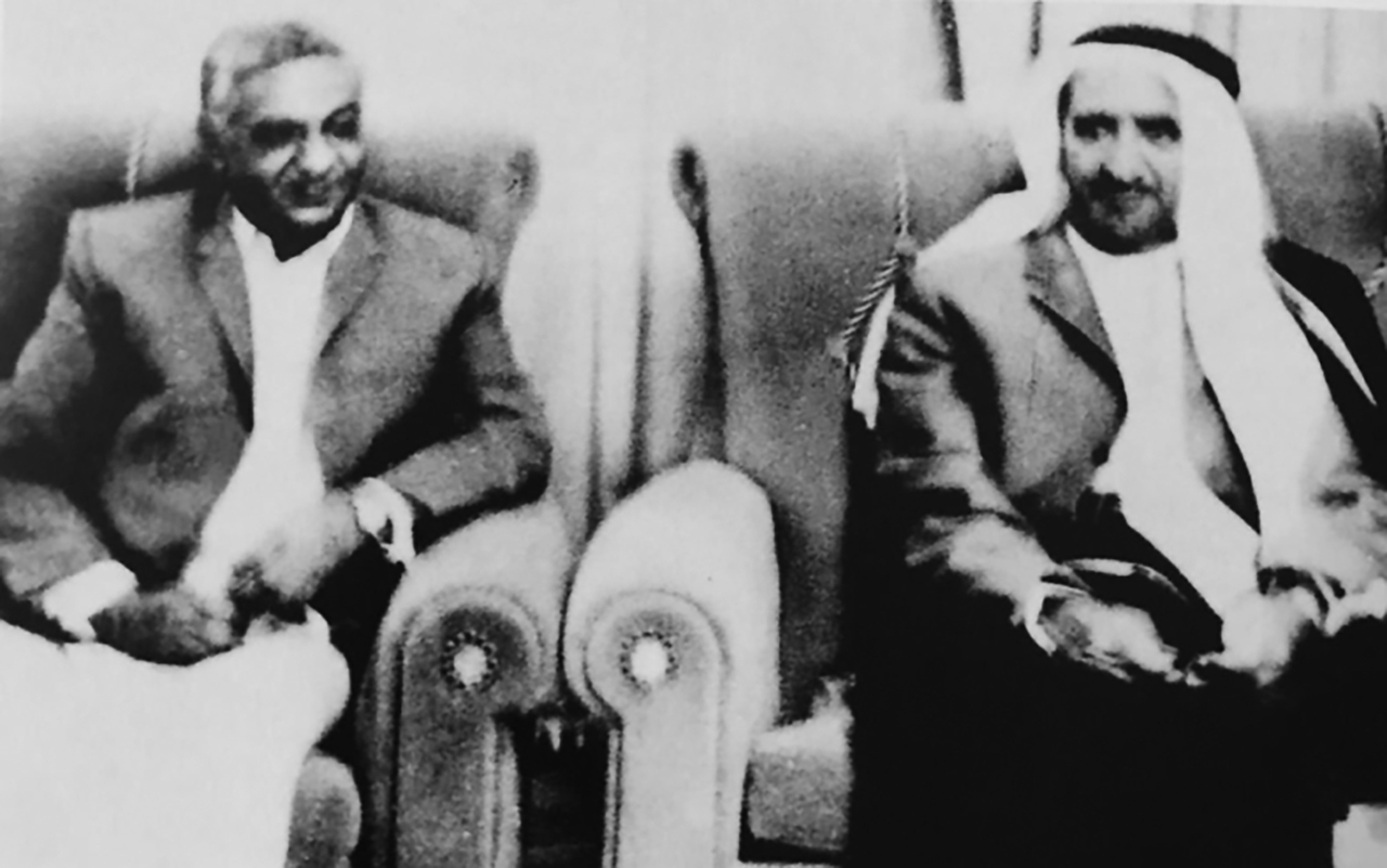 "راشد بن سعيد قدم لأوتامشاند بهاتيا كل الدعم والرعاية | أرشيفية"