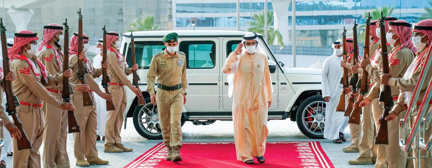 محمد بن راشد: الناس في بلادنا آمنون