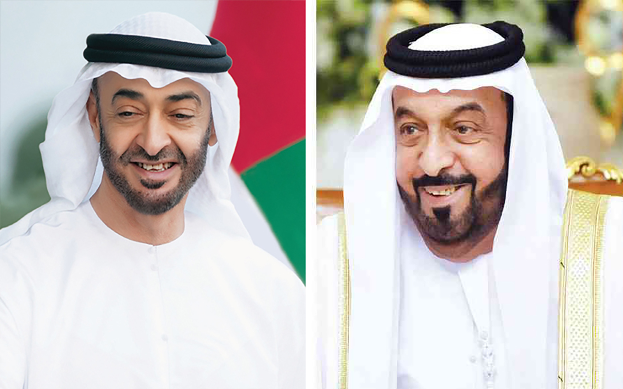 خليفة ومحمد بن راشد ومحمد بن زايد يعزون الرئيس الألماني والمستشارة الاتحادية في ضحايا الفيضانات