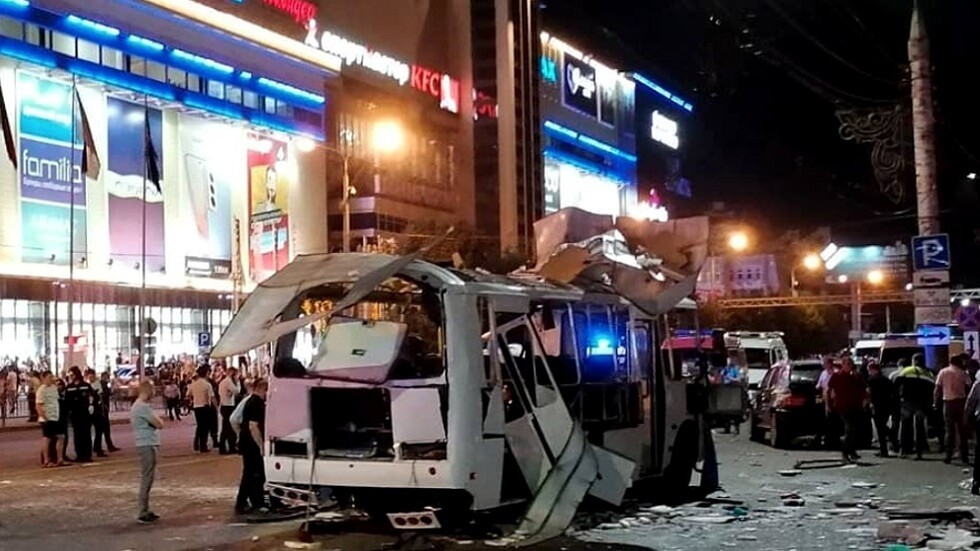 قتيلان و17 جريحا في انفجار على متن حافلة في روسيا