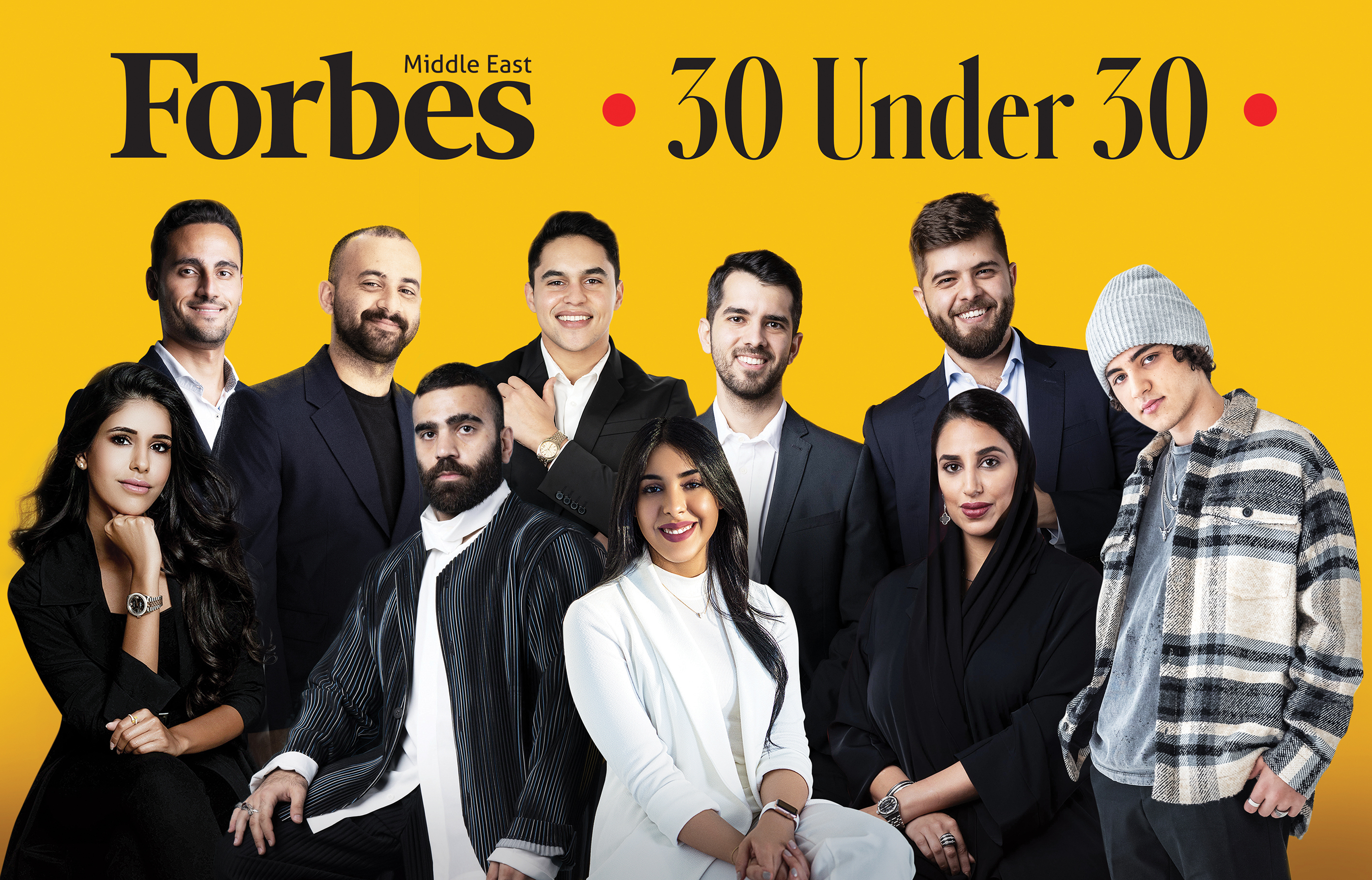 19 موهبة من الإمارات تتصدر قائمة فوربس «دون الثلاثين»