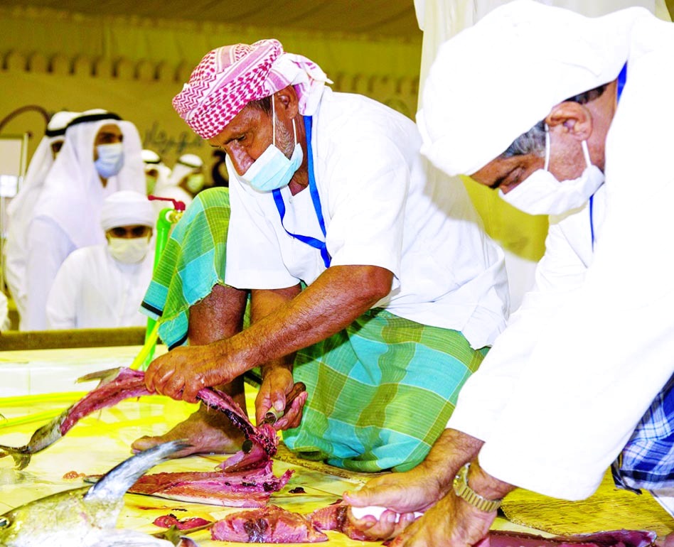 مليون و250 ألف درهم مبيعات مهرجان المالح والصيد البحري