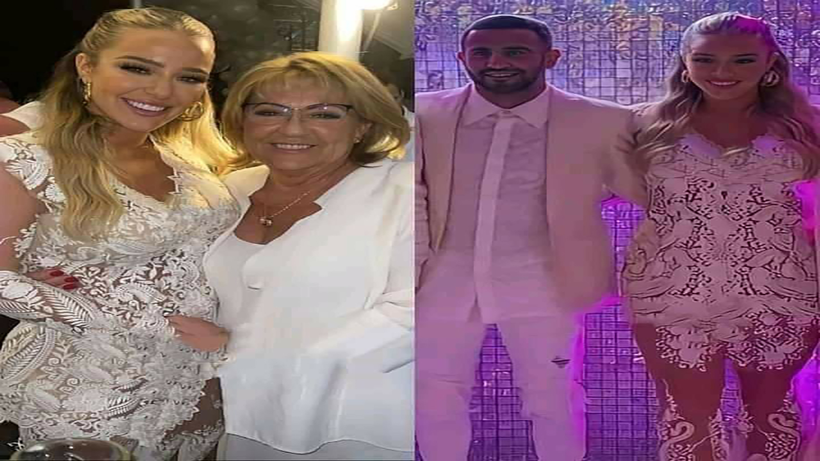 رياض محرز يقيم حفل خطوبة من صديقته تايلور