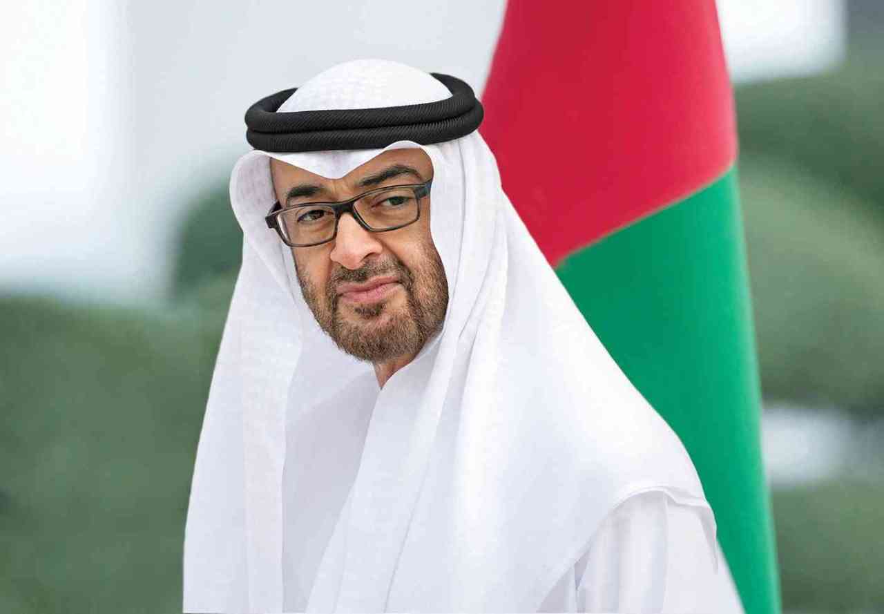 محمد بن زايد يعزي جونسون في وفاة والدته