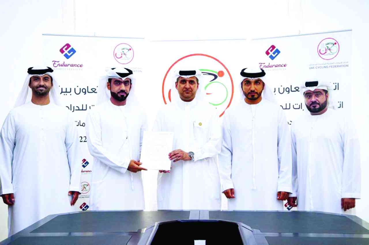 "جانب من مراسم توقيع الاتفاقية | البيان"