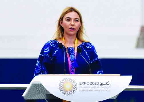 "» ارينا نوفيكوفا نائبة وزير الاقتصاد الأوكراني"