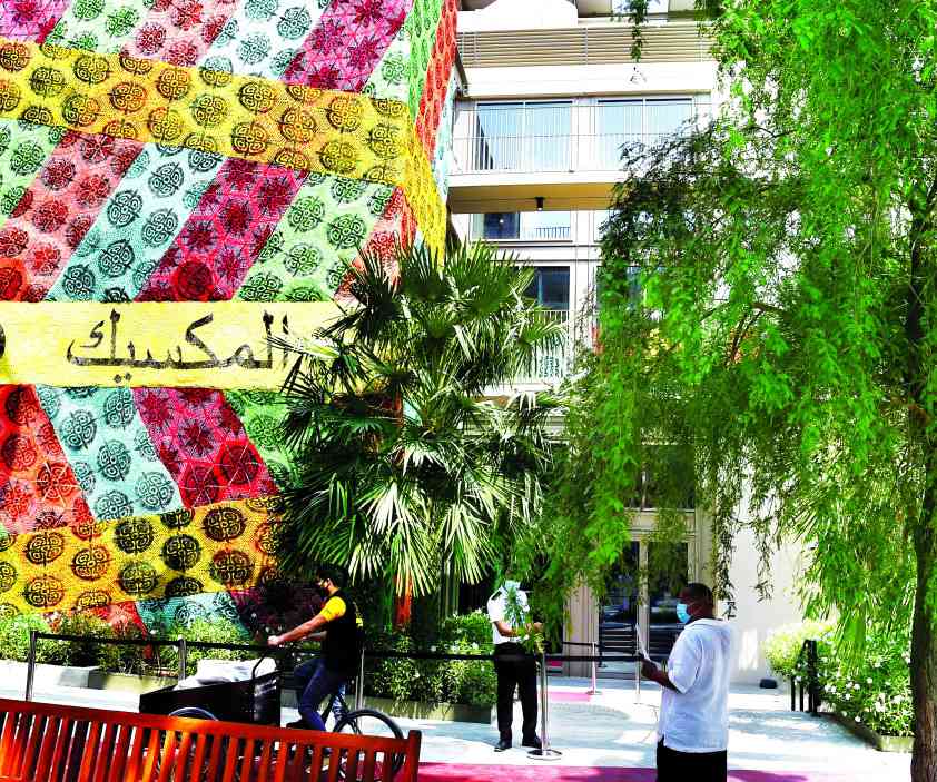 "» جناح المكسيك يجسد أصالة التراث المكسيكي | وام"