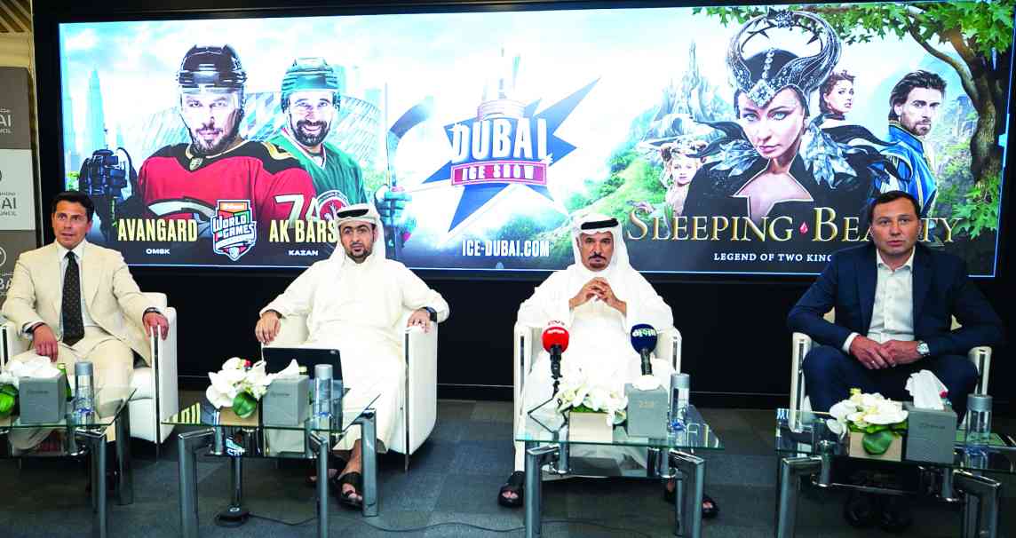دبي تحتضن أكبر أحداث الرياضات الجليدية في ديسمبر
