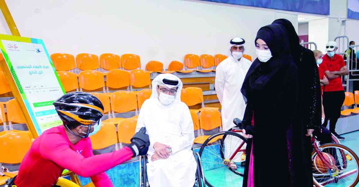 "لطيفة بنت حمدان تلتقي مع اللاعبين وتثني على جهودهم | البيان"