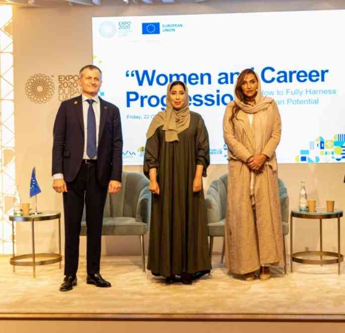 الحوار العالمي في إكسبو 2020 يناقش أفضل السياسات المستدامة لتمكين المرأة