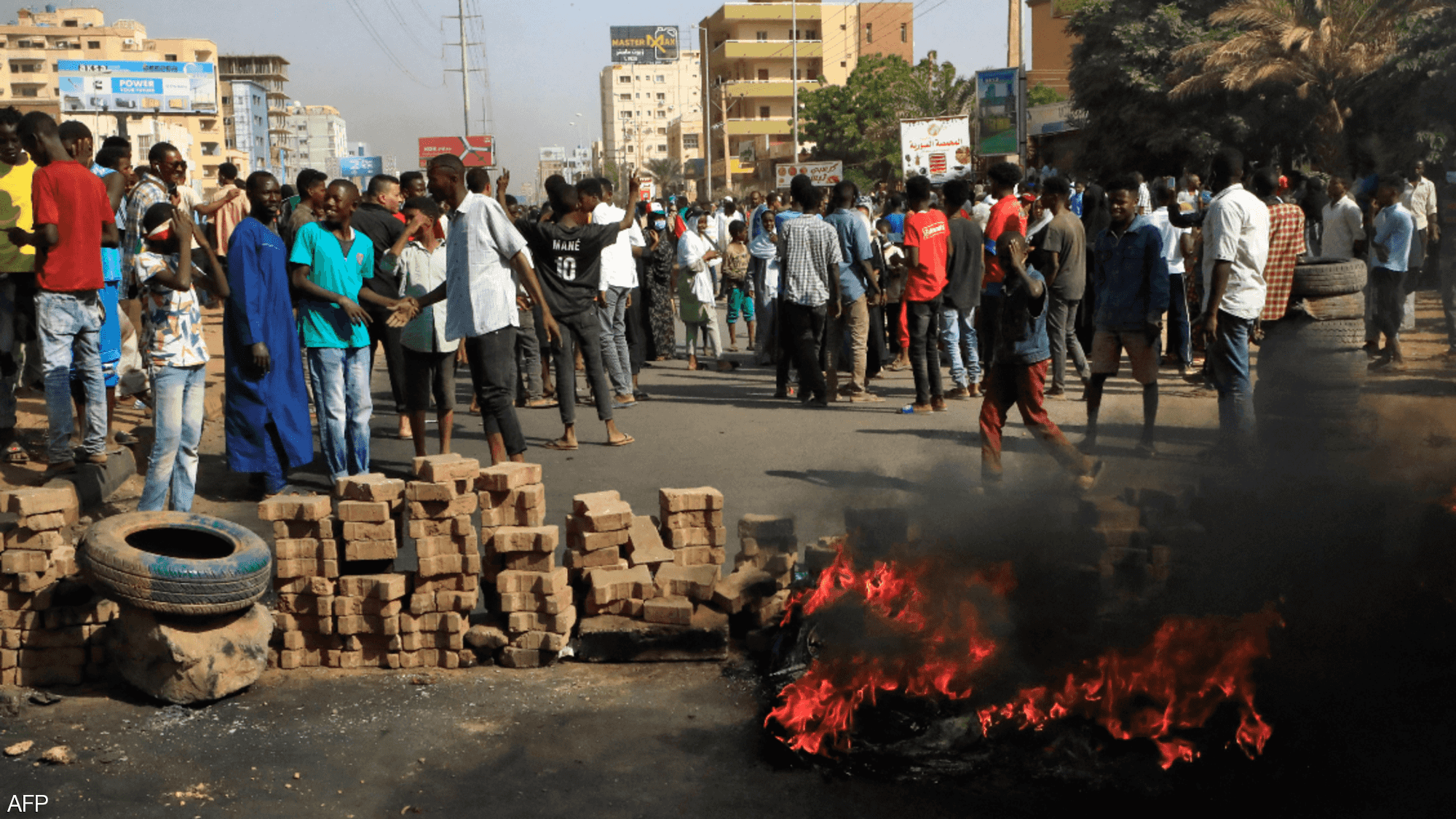مقتل ثلاثة بطلق ناري في تظاهرات بالسودان