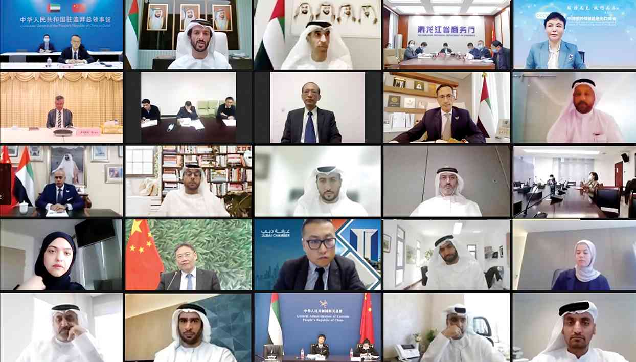 الإمارات والصين تعتمدان برنامجاً موسعاً للشراكة الاقتصادية