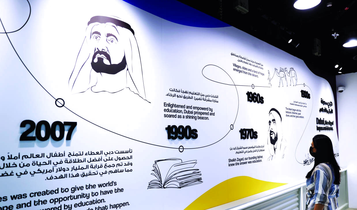 "» دبي العطاء مستقبل الإنسانية | تصوير: سالم خميس"