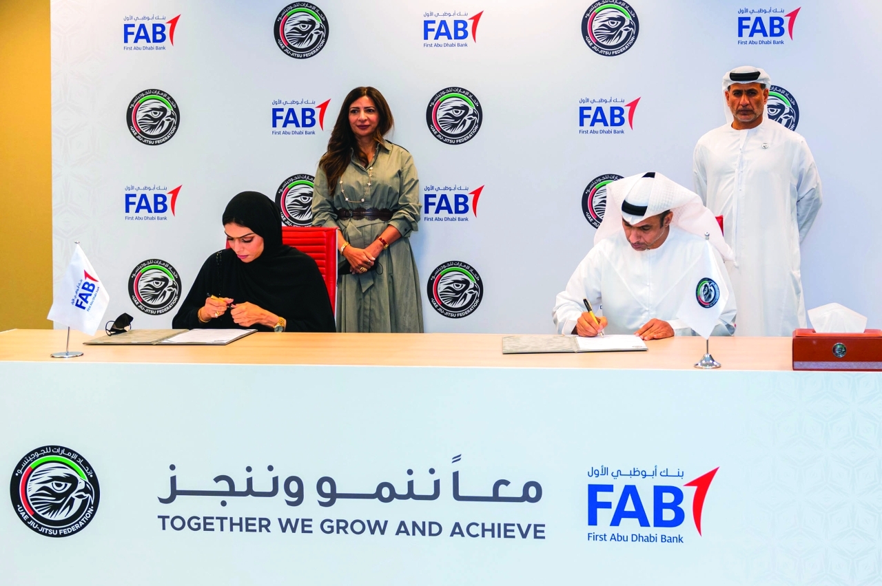 "جانب من مراسم توقيع الاتفاقية | البيان"