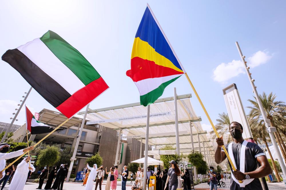 طبيعة سيشيل حاضرة في «إكسبو دبي»
