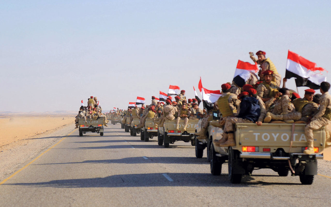 ضربات التحالف توقف إمدادات الحوثي  إلى الجراحي