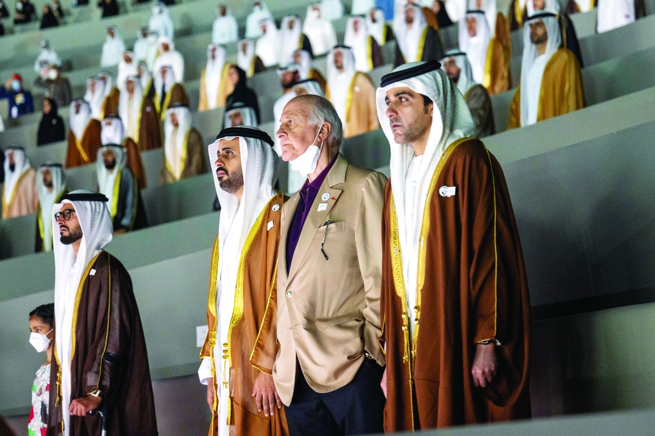 "ذياب بن محمد بن زايد وزايد بن حمدان بن زايد وهزاع بن طحنون"