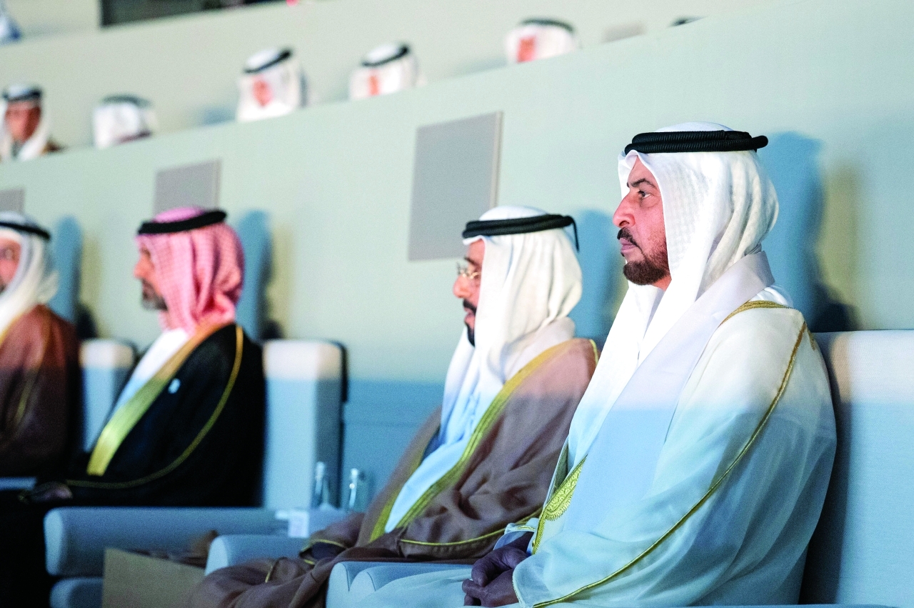 "عمار النعيمي وحمدان بن زايد وطحنون بن محمد"