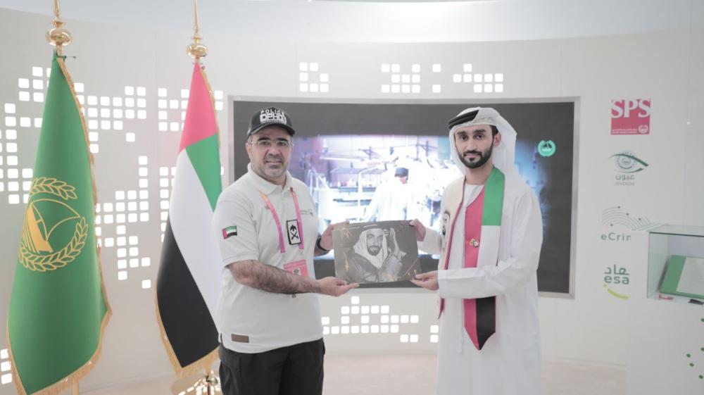 "اللواء السويدي يشهد ختام فعاليات أسبوع اليوبيل الذهبي في جناح فزعة 2"