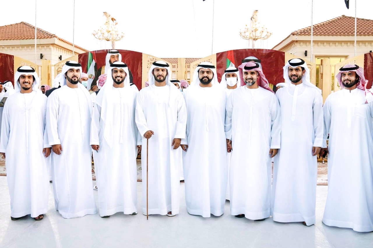 "ولي عهد الفجيرة خلال حضوره الحفل | وام"